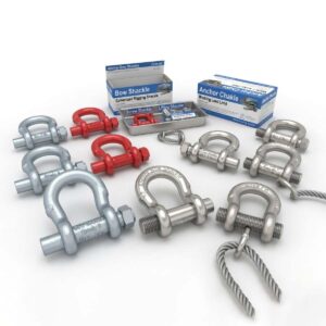 Bow Shackle, Screw Pin Shackle