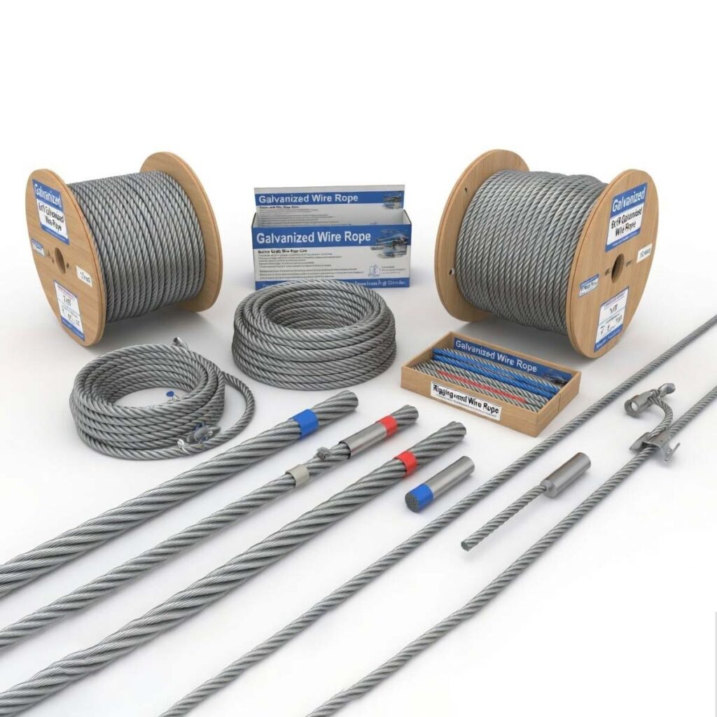 Galvanized Wire Rope - ICON OFFSHORE