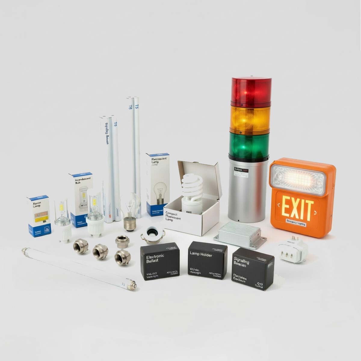 Lighting - Fluorescent, Incandescent, Xenon, Emergency , Signaling ...