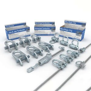 Turnbuckle, Wire Clip